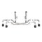 Afe Stainless Steel, Without Muffler, 3 Inch To 2.5 Inch Diameter Pipe, Dual Exhaust With Quad Exit 49-34127NM-C - alternate 2